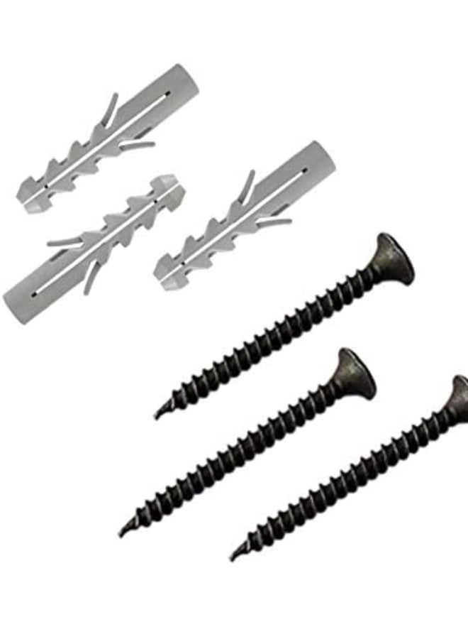 NYCAA Heavy Duty Stainless Steel Door Hanger Hooks 6 Pin Black L Type Door Hooks Hanger Clothes Hanger for Bathroom, Bedroom and Kitchen (Black, 1) - Image 3